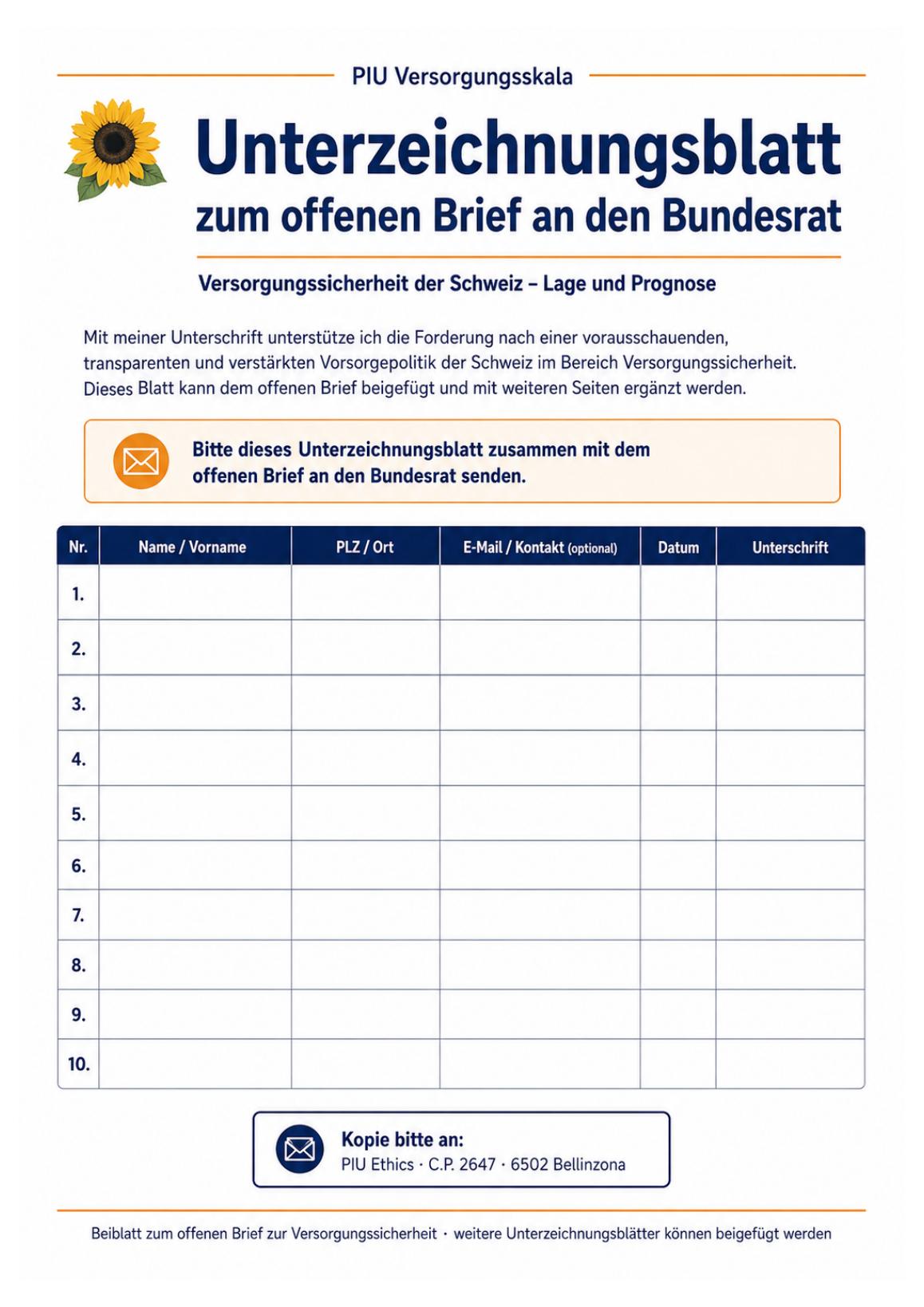 Vorschau des Unterzeichnungsblatts